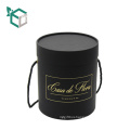 cylinder shaped cardboard cylinder packaging box custom printed hat box for flower